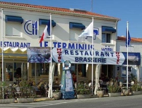 Logis Hotel Le Terminus Bourcefranc Luaran gambar